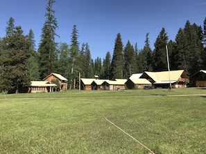 Cabins on the property