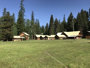 Cabins on the property