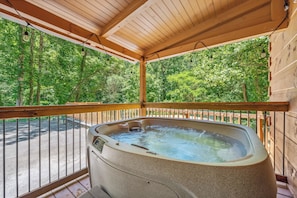 Bain à remous extérieur