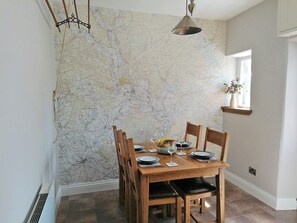 Convenient dining area within large kitchen/diner | Brambledene, Hebden, near Grassington