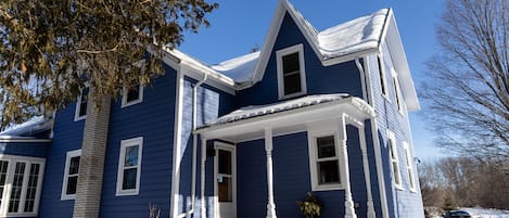 The Blue House on the Knoll