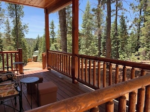 Your own deck/balcony off both bedrooms.