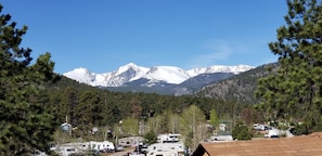 View above Manor RV Park