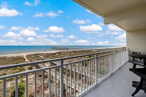 Amazing Fourth Floor Views from Your Private Balcony