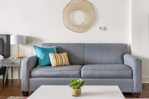 All of our units are one-of-a-kind; decor and floor plan may vary from the photos shown