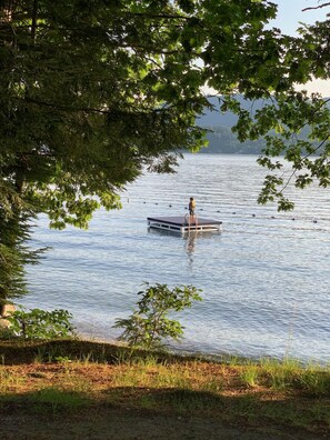 shady spots for reading a book and watching the beach