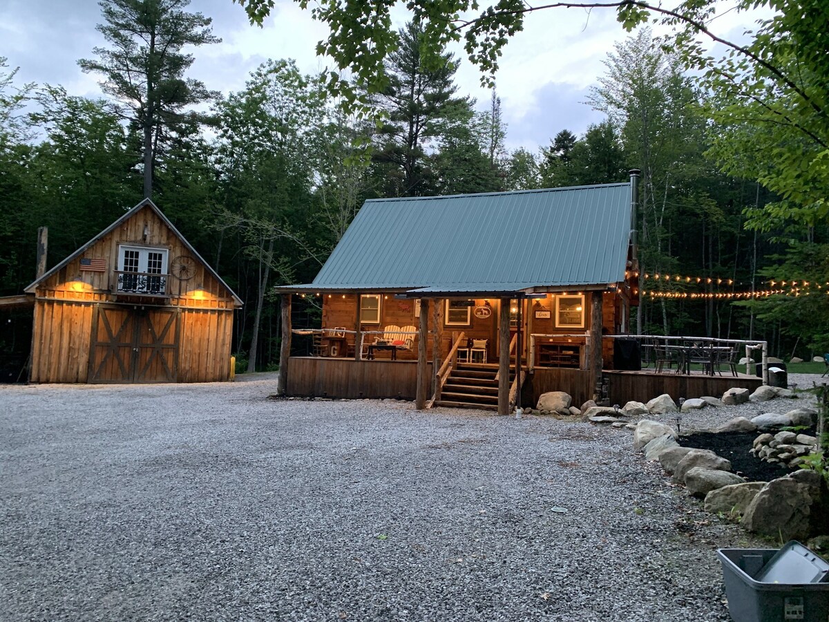 Log Cabin in the Woods