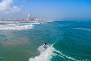 A typical summer day on the water! (Make sure to stay up date with current beach and surf conditions.)