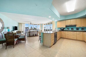 Caribe Resort B210 Kitchen Area