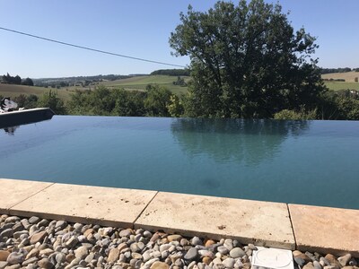 Gîte piscine & panorama 