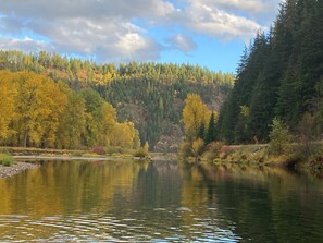 River in the fall