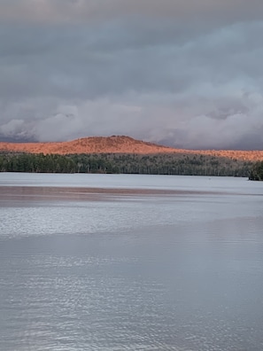 View to the left off of the boathouse 