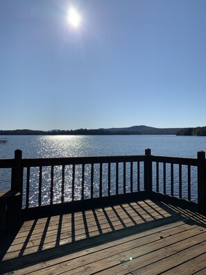 Deck on top of Boathouse 