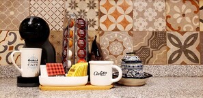 Coffee area to enjoy.