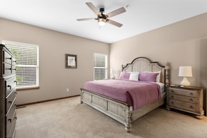 Main bedroom with relaxing views!