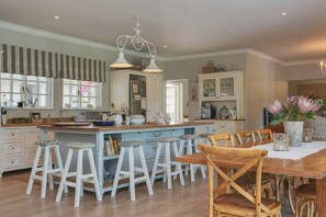 Open plan living space