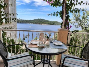 Terrace with sea view 