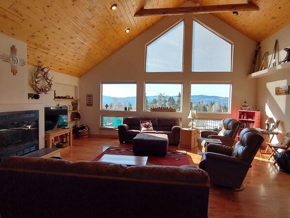 Great room with gorgeous views