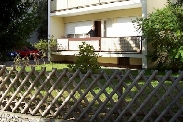 Blick auf die Wohnung