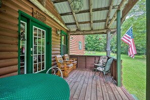 Covered Porch | Access Only by Stairs