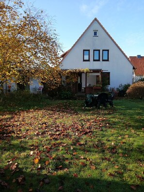 Garten. Garten im Herbst