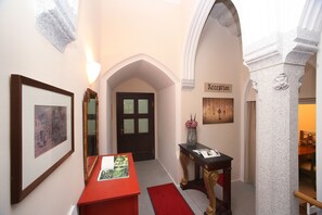 Interior entrance