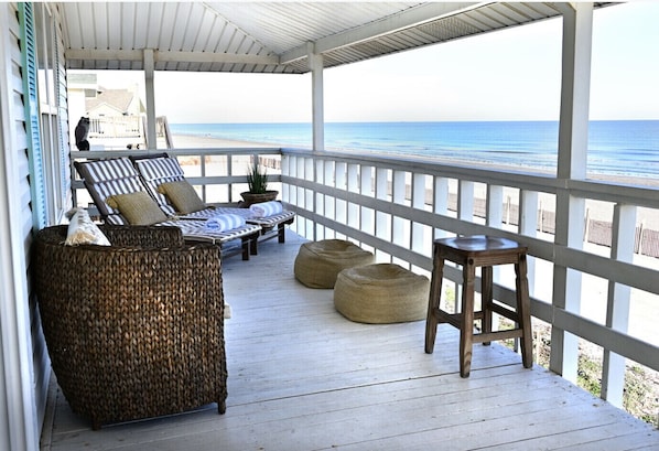 GORGEOUS views with wrap around covered deck!