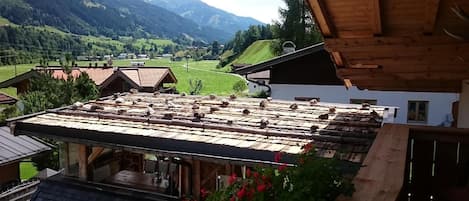 Aussicht vom Balkon