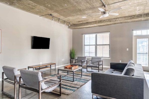 Kick back and relax in the living room