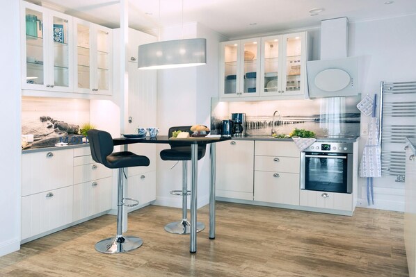 Kitchen area. modern kitchen