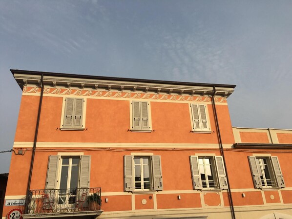 Vue extérieure du bâtiment