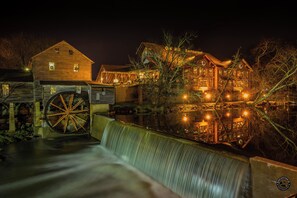 Poolish Behavior is just 3.6 miles from The Old Mill Restaurant, a Pigeon Forge staple.
