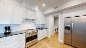 Kitchen with Stainless Steel Appliances