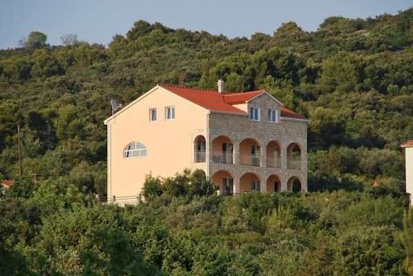 Vue extérieure du bâtiment