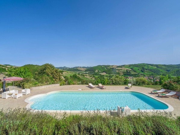 Piscine maison de vacances