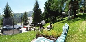 Aussicht vom Trampolin