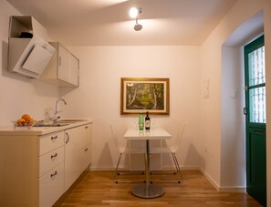 Charming kitchenette with dining area