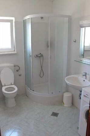 bathroom and toilet