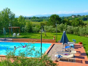 L'Eau, Plante, Ciel, Propriété, Arbre, Vert, Bleu Azur, Ombre, Nuage, Piscine