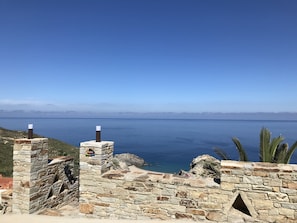 Vue depuis l’hébergement