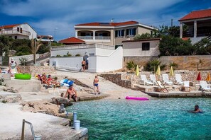 The beach front house