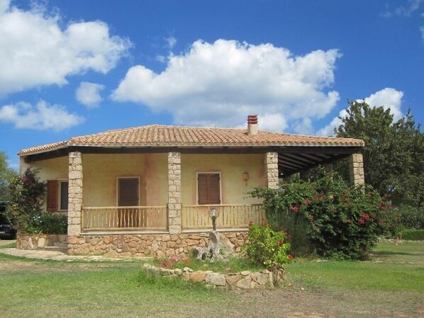 Exterior in summer