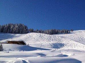 Die ersten Skispuren ziehen