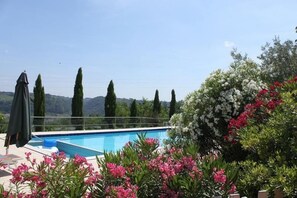 Garden's foreshortened view