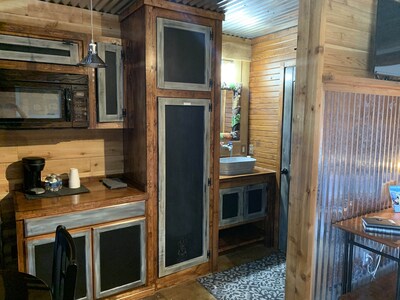 NEW Iron Door Cabin at The Lazy Buffalo Wichita Mountains Cache Lawton Fort Sill