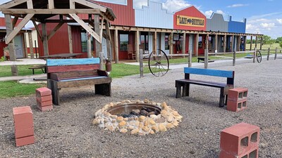 NEW Iron Door Cabin at The Lazy Buffalo Wichita Mountains Cache Lawton Fort Sill