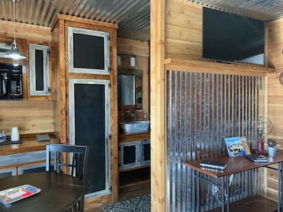 NEW Iron Door Cabin at The Lazy Buffalo Wichita Mountains Cache Lawton Fort Sill