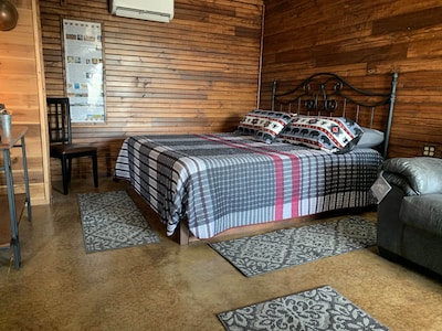 NEW Iron Door Cabin at The Lazy Buffalo Wichita Mountains Cache Lawton Fort Sill