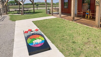 NEW Iron Door Cabin at The Lazy Buffalo Wichita Mountains Cache Lawton Fort Sill