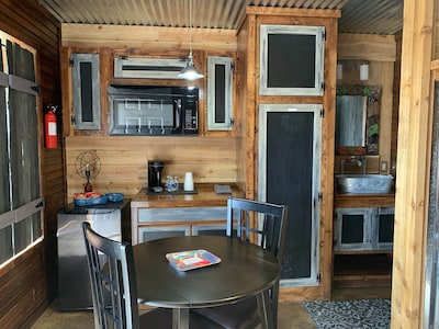 NEW Iron Door Cabin at The Lazy Buffalo Wichita Mountains Cache Lawton Fort Sill